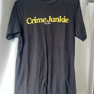 Black Crime Junkie T-Shirt